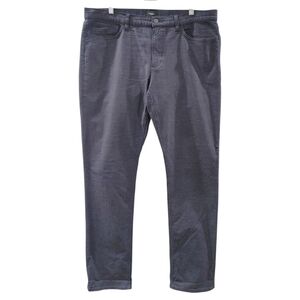 Theory Dark Haydin Cotton Dark Gray Slim Skinny Trouser Pants Mens Size 36